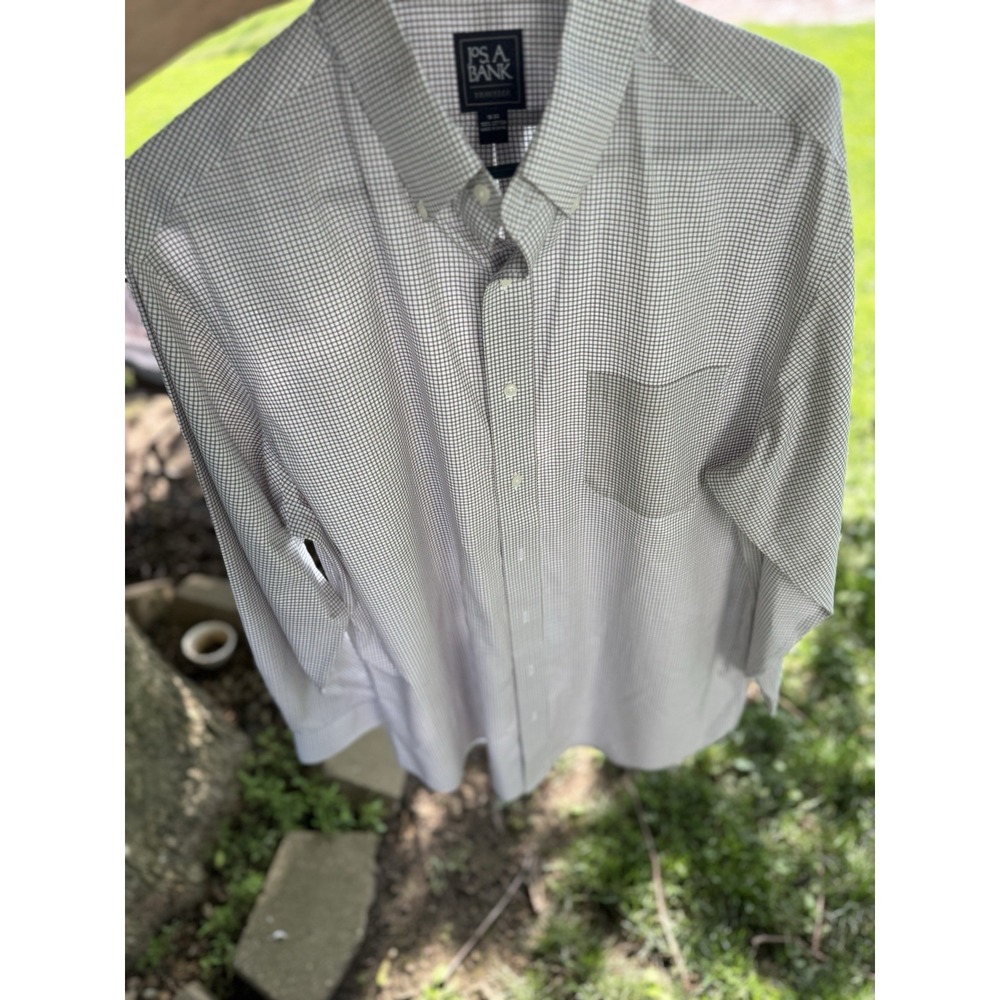 Jos. A. Bank Men's Traveler Shirt Size 16-34 Cotton Button Down Long Sleeve